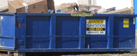 Call our Minnesota Dumpster Rental company for your Roll Off Container needs